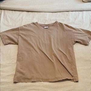 Zara Tan Short Sleeve Men's Tee